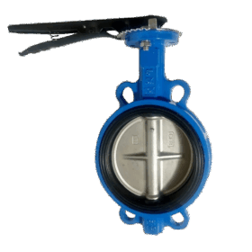 VALVULA MARIPOSA PALANCA FIERRO