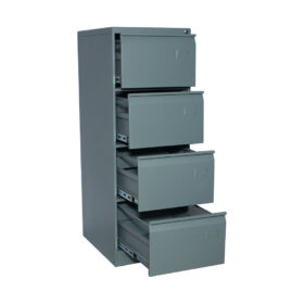 Archivador metálico de 4 gavetas