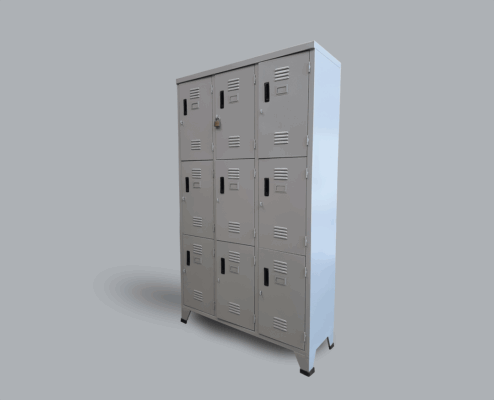 Locker 3 Cuerpos | 9 Puertas